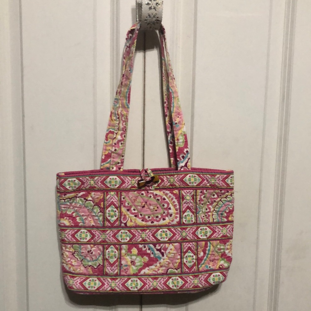 Vera Bradley retired print Capri Melon tote